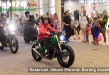 Keseruan Jokowi Motoran Bareng Anaknya LigaNews178, Joko Widodo (Jokowi), Indonesia, Gibran Rakabuming Raka, Kaesang, Blusukan, Motoran