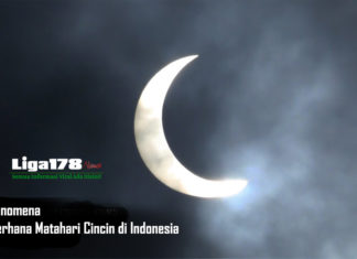 Fenomena Gerhana Matahari Cincin di Indonesia Gerhana Matahari Cincin, Fenomena alam, magnitude, Liga178 News