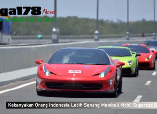 Kebanyakan Orang Indonesia Lebih Senang Membeli Mobil Supercar Second