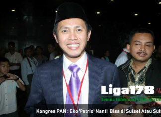 Kongres PAN : Eko ‘Patrio’ Nanti Bisa di Sulsel Atau Sultra Kongres PAN Eko Patrio Nanti Bisa di Sulsel Atau Sultra