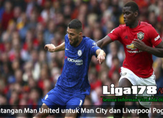 Tantangan Man United Untuk Man City dan Liverpool Pogba