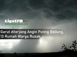 putting beliung, Garut, Kersamanah, Liga178 News