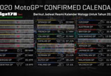 Berikut Jadwal Resmi Kalender Motogp Untuk Tahun 2020 Berikut Jadwal Resmi Kalender Motogp Untuk Tahun 2020.