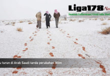 Salju turun di Arab Saudi tanda perubahan iklim Arab saudi, BMKG, Indonesia, Liga178 News