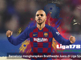 Barcelona mengharapkan Braithwaite Juara di Liga Spanyol