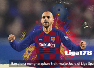 Barcelona Mengharapkan Braithwaite Juara di Liga Spanyol Barcelona mengharapkan Braithwaite Juara di Liga Spanyol