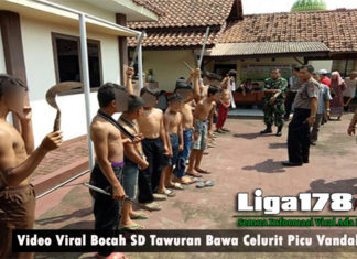 Video Viral Bocah SD Tawuran Bawa Celurit Picu Vandalisme Video Viral Bocah SD Tawuran Bawa Celurit Picu Vandalisme