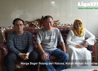 Warga Bogor Pulang dari Natuna, Kuliah Wuhan Via Online Virus Corona, Wuhan, Ujian Online, Yusuf, Liga178 news
