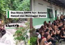 Dua Siswa SMPN Turi Selamn Hanyut dan Meninggal Dunia SMPN 1 Turi hanyut, susur sungai, pramuka, Liga178 News