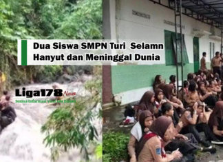 Dua Siswa SMPN Turi Selamn Hanyut dan Meninggal Dunia SMPN 1 Turi hanyut, susur sungai, pramuka, Liga178 News