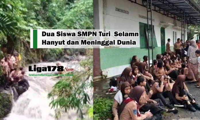 SMPN 1 Turi hanyut, susur sungai, pramuka, Liga178 News