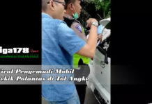 Viral Pengemudi Mobil Cekik Polantas di Tol Angke video, pria, Polda Metro Jaya, Liga178 News