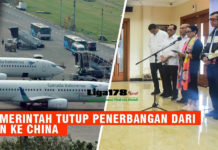 Pemerintah Indonesia Resmi Tutup Penerbangan dari China China, penerbangan, Wuhan, Liga178 News