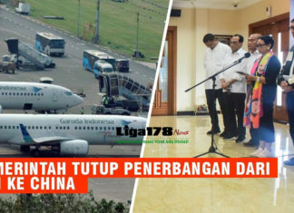 Pemerintah Indonesia Resmi Tutup Penerbangan dari China China, penerbangan, Wuhan, Liga178 News