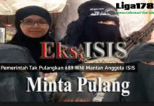 Pemerintah Tidak Ingin Pulangkan 689 WNI Mantan Anggota ISIS Pemerintah Tidak Ingin Pulangkan 689 WNI Mantan Anggota ISIS