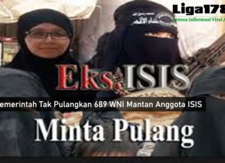 Pemerintah Tidak Ingin Pulangkan 689 WNI Mantan Anggota ISIS Pemerintah Tidak Ingin Pulangkan 689 WNI Mantan Anggota ISIS