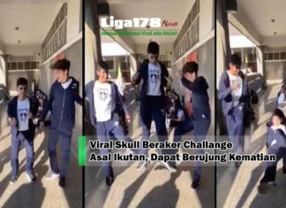 Viral Skull Challange, Asal Ikutan Dapat Berujung Kematian Skull Breaker Challenge, video viral, media sosial, Liga178 News
