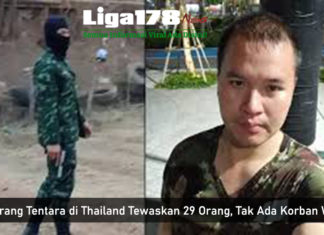 Seorang Tentara di Thailand Tewaskan 29 Orang, Tak Ada Korban WNI Seorang Tentara Thailand Tewaskan 29 Orang,Tidak Ada WNI