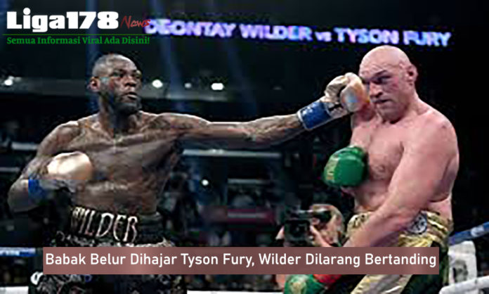 Babak Belur Dihajar Tyson Fury, Wilder Dilarang Bertanding