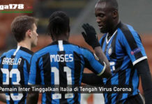 3 Pemain Inter Tinggalkan Italia di Tengah Virus Corona 3 Pemain Inter Tinggalkan Italia di Tengah Virus Corona