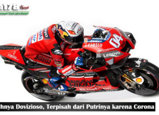 Sedihnya Dovizioso, Terpisah dari Putrinya karena Corona Sedihnya Dovizioso, Terpisah dari Putrinya karena Corona