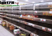 Warga Borong Bahan Makanan Usai Corona Masuk Indonesia