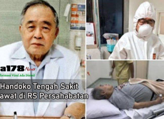 Viral Dr Handoko Tengah Sakit Dirawat di RS Persahabatan Dokter Handoko, virus corona, masyarakat, Liga178 News