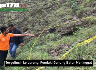 Tergelincir ke Jurang, Pendaki Gunung Batur Meninggal Tergelincir ke Jurang, Pendaki Gunung Batur Meninggal