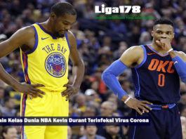 Pemain Kelas Dunia NBA Kevin Durant Terinfeksi Virus Corona