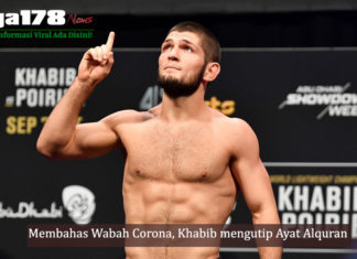 Membahas Wabah Corona, Khabib mengutip Ayat Alquran Ar Ruum Membahas Wabah Corona, Khabib mengutip Ayat Alquran Ar Ruum