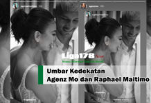 Umbar Kedekatan Agenz Mo dan Raphael Maitimo Agenz Mo dan Raphael Maitimo, kedekatan, unggahan, Liga178 News