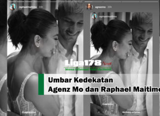 Umbar Kedekatan Agenz Mo dan Raphael Maitimo Agenz Mo dan Raphael Maitimo, kedekatan, unggahan, Liga178 News