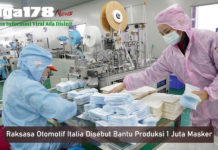 Raksasa Otomotif Italia Disebut Bantu Produksi 1 Juta Masker Raksasa Otomotif Italia Disebut Bantu Produksi 1 Juta Masker