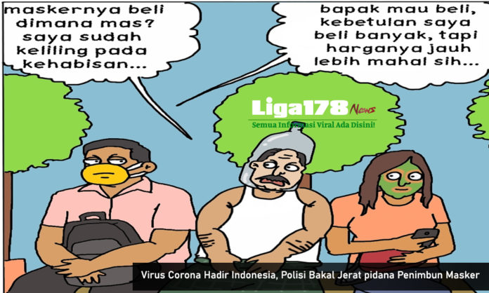 Virus Corona, Polda Metro Jaya, Masker Mahal, Online, Liga178 News