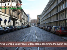 Virus Corona Buat Polusi Udara Italia dan China Menurun