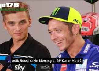 Adik Rossi Yakin Menang di GP Qatar Moto2 Adik Rossi Yakin Menang di GP Qatar Moto2