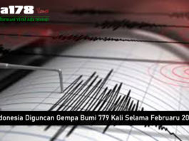 Indonesia Diguncan Gempa Bumi 779 Kali Selama Februaru 2020
