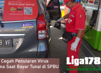 Cara Cegah Penularan Virus Corona Saat Bayar Tunai di SPBU Cara Cegah Penularan Virus Corona Saat Bayar Tunai di SPBU