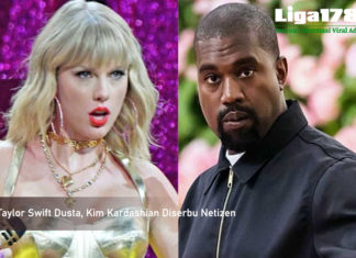 Tuduh Taylor Swift Dusta, Kim Kardashian Diserbu Netizen Taylor Swift, Kim, bitch, Liga178 News