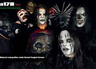 Personel Slipknot Lelang Gitar untuk Donasi Tangani Corona Rolling Stone, Gibson, virus corona, Liga178 News