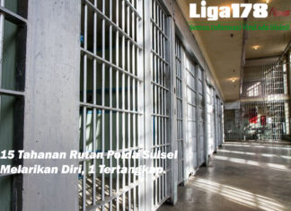 15 Tahanan Rutan Polda Sulsel Melarikan Diri, Satu Tertangkap.