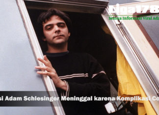 Musisi Adam Schlesinger Meninggal karena Komplikasi Corona Schlesinger, Sesame Street, Grammy Awards, Liga178 News