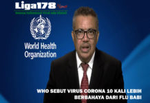 WHO Sebut Virus Corona 10 Kali lebih Berbahaya dari Flu Babi
