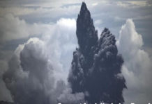 Gunung Anak Krakatau Erupsi