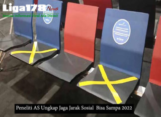 Peneliti dari AS Ungkap Jaga Jarak Sosial, Bisa Sampa 2022 Peneliti dari AS Ungkap Jaga Jarak Sosial, Bisa Sampa 2022