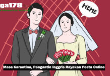 Masa Karantina, Pengantin Inggris Rayakan Pesta Online Masa Karantina, Pengantin Inggris Rayakan Pesta Online
