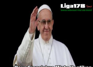 Paus Fransiskus Minta Hentikan Perang Jika Wabah Corona Usai