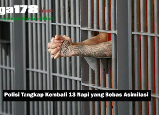 Polisi Menangkap Kembali 13 Napi yang Bebas Asimilasi Polisi Menangkap Kembali 13 Napi yang Bebas Asimilasi