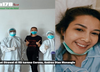Sempat Dirawat di RS karena Corona, Andrea Dian Menangis Sempat Dirawat di RS karena Corona, Andrea Dian Menangis