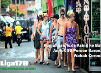 Kunjungan Turis Asing ke Bali Anjlok 95 Persen Karena Wabah Corona